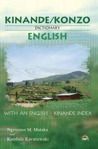 bokomslag Kinande/Konzo-English Dictionary