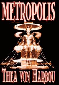 bokomslag Metropolis by Thea Von Harbou, Science Fiction