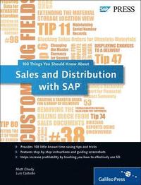 bokomslag 100 Things You Should Know About Sales and Distribution with SAP