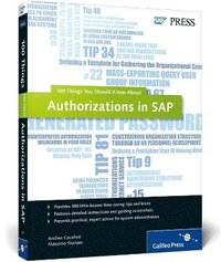 bokomslag 100 Things You Should Know About Authorizations in SAP