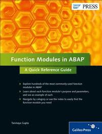 bokomslag Function Modules in ABAP: A Quick Reference Guide