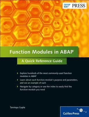 bokomslag Function Modules in ABAP: A Quick Reference Guide