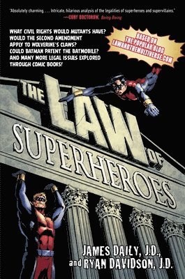 bokomslag The Law of Superheroes