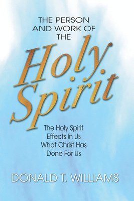 bokomslag Person and Work of the Holy Spirit