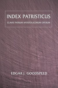 bokomslag Index Patristicus