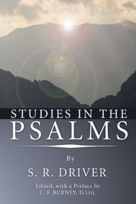 Studies in the Psalms 1