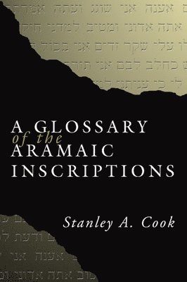 A Glossary of the Aramaic Inscriptions 1