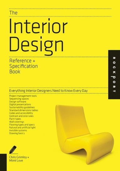 bokomslag Interior design reference & specification book - everything interior design