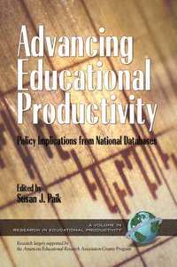 bokomslag Advancing Educational Productivity