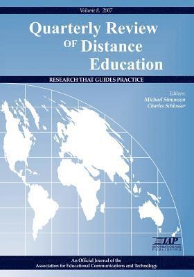 Quarterly Review of Distance Education v. 8, issue 1, 2, 3, & 4 1