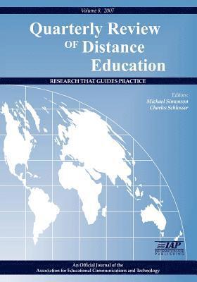 Quarterly Review of Distance Education v. 8, issue 1, 2, 3, & 4