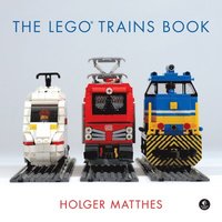 bokomslag Lego trains book