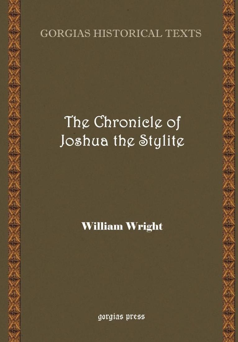 The Chronicle of Joshua the Stylite 1