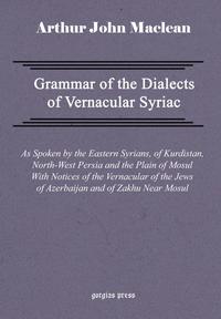 bokomslag Grammar of the Dialects of Vernacular Syriac