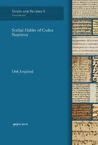 bokomslag Scribal Habits of Codex Sinaiticus