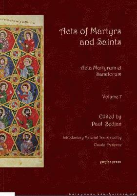 Acts of Martyrs and Saints (Vol 7) 1