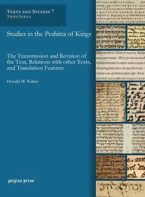 Donald Walter - Studies in the Peshitta of Kings, Inbunden