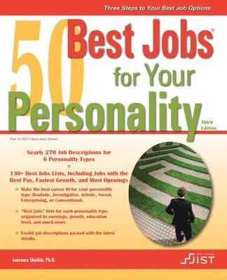 bokomslag 50 Best Jobs for Your Personality