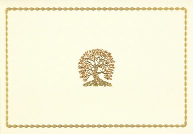 Dubbelvikta kort i Ask - Tree of Life 1