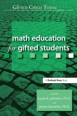 bokomslag Math Education For Gifted Students