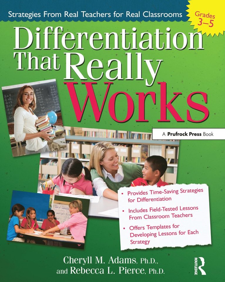 Cheryll M. Adams, Rebecca L. Pierce, Cheryll  M. Adams, Cheryll M Adams, Rebecca L Pierce - Differentiation That Really Works, Häftad