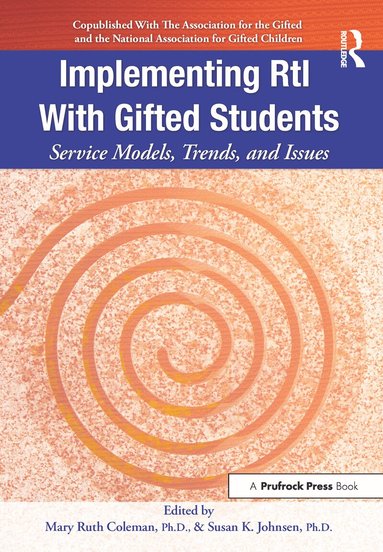 Mary Ruth Coleman, Susan K. Johnsen - Implementing RtI With Gifted Students, Häftad