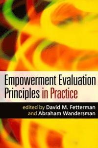 bokomslag Empowerment Evaluation Principles in Practice
