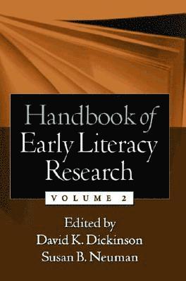 Handbook of Early Literacy Research, Volume 2 1