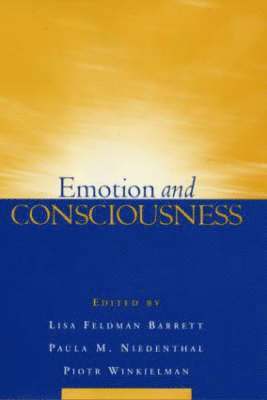 bokomslag Emotion and Consciousness