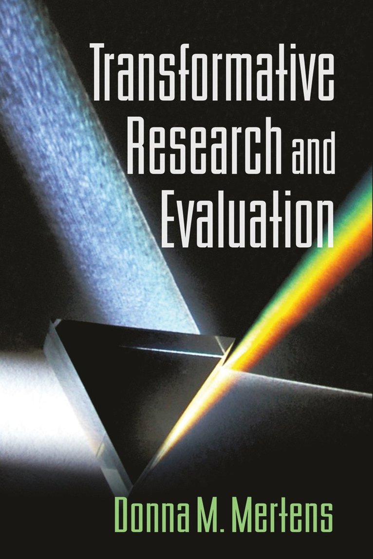 Donna M. Mertens, Donna M Mertens - Transformative Research and Evaluation, Häftad