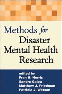 bokomslag Methods for Disaster Mental Health Research