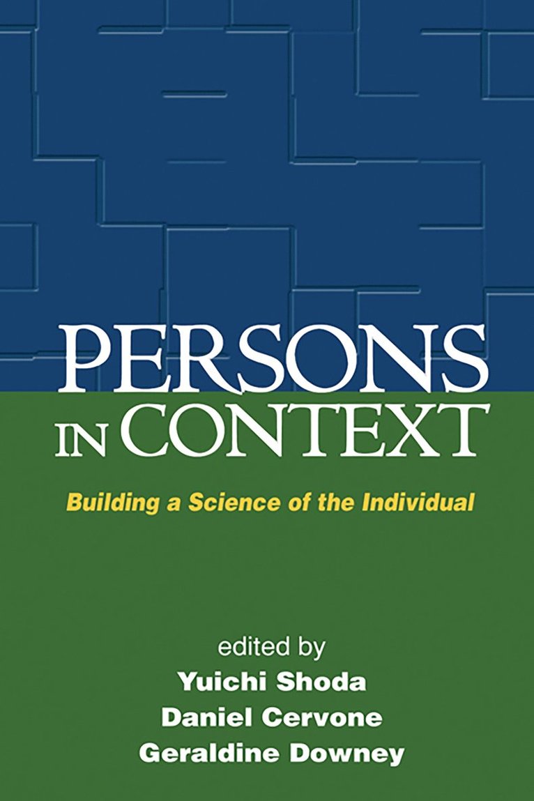 Yuichi Shoda, Daniel Cervone, Geraldine Downey, United States) Shoda, Yuichi (University of Washington, United States) Cervone, Daniel (University of Illinois at Chicago, United States) Downey, Geraldine (Columbia University - Persons in Context, Inbunden