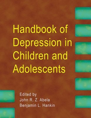 Handbook of Depression in Children and Adolescents 1