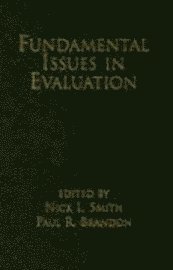 Fundamental Issues in Evaluation 1