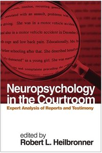 bokomslag Neuropsychology in the Courtroom