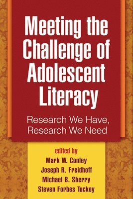 Meeting the Challenge of Adolescent Literacy 1