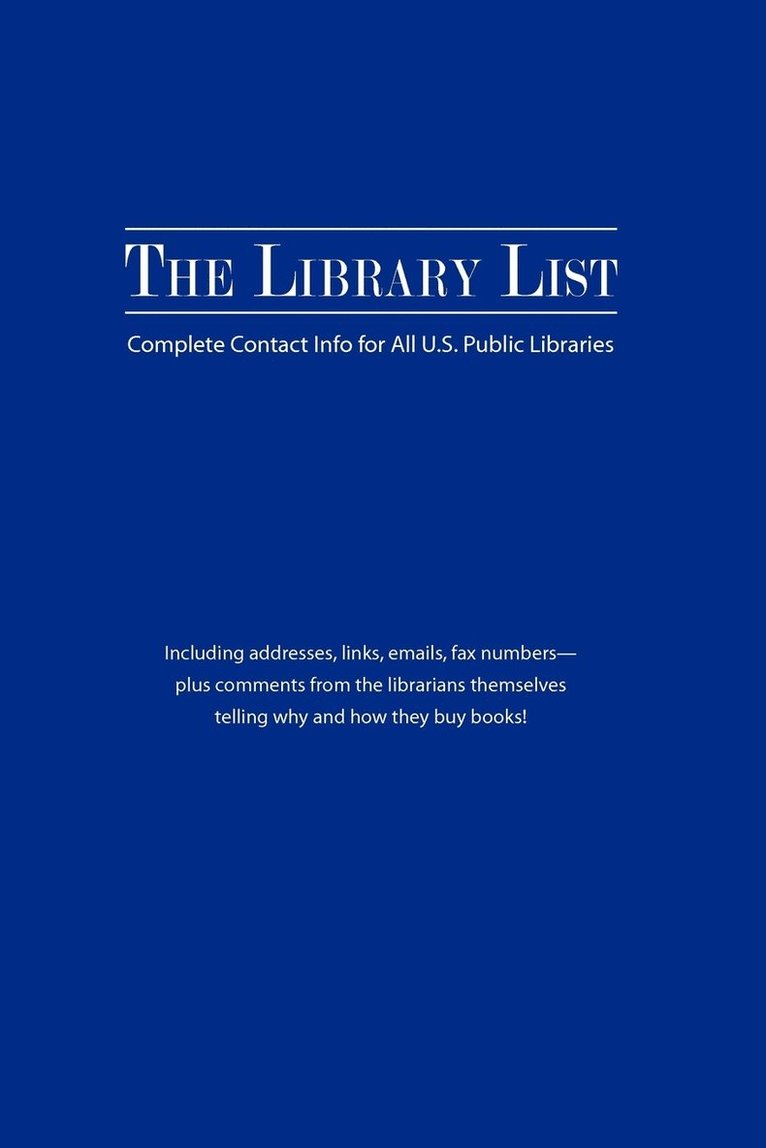 The Library List 1