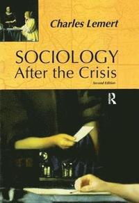 bokomslag Sociology After the Crisis