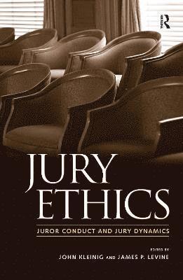 bokomslag Jury Ethics