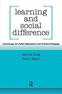 Learning and Social Difference 1