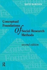 bokomslag Conceptual Foundations of Social Research Methods