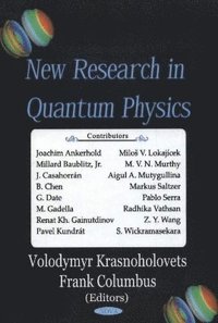 bokomslag New Research in Quantum Physics