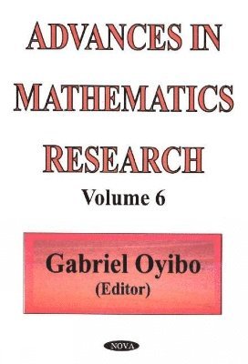 bokomslag Advances in Mathematics Research