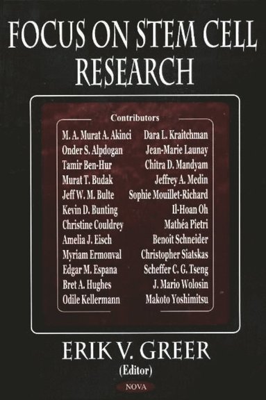 bokomslag Focus on Stem Cell Research