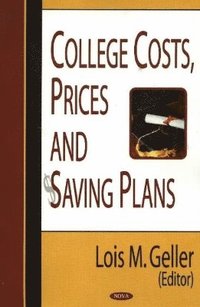 bokomslag College Costs, Prices & Saving Plans