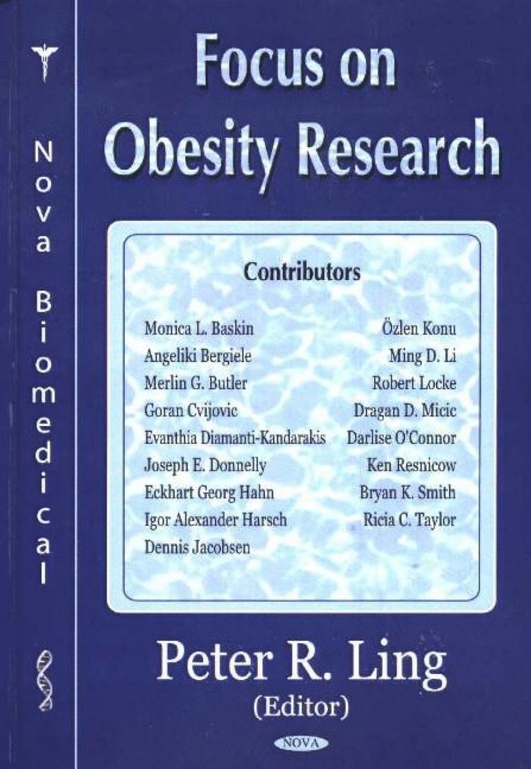 Peter R. Ling - Focus on Obesity Research, Inbunden