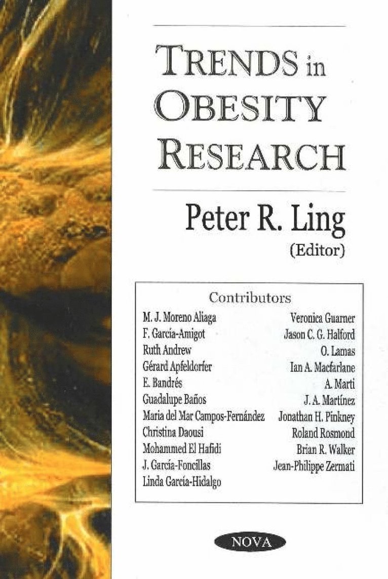 Peter R Ling - Trends in Obesity Research, Inbunden