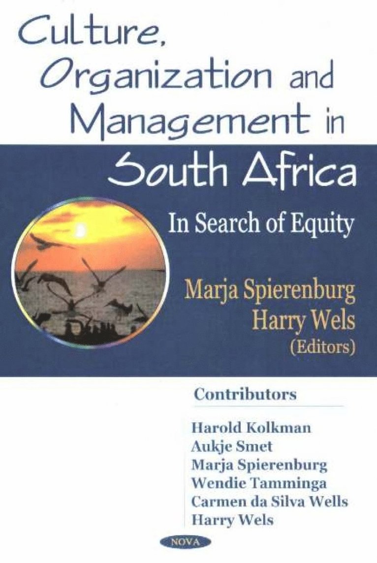 Marja Spierenburg, Harry Wels - Culture, Organization & Management in South Africa, Inbunden