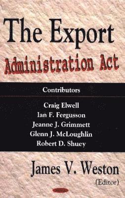 bokomslag Export Administration Act