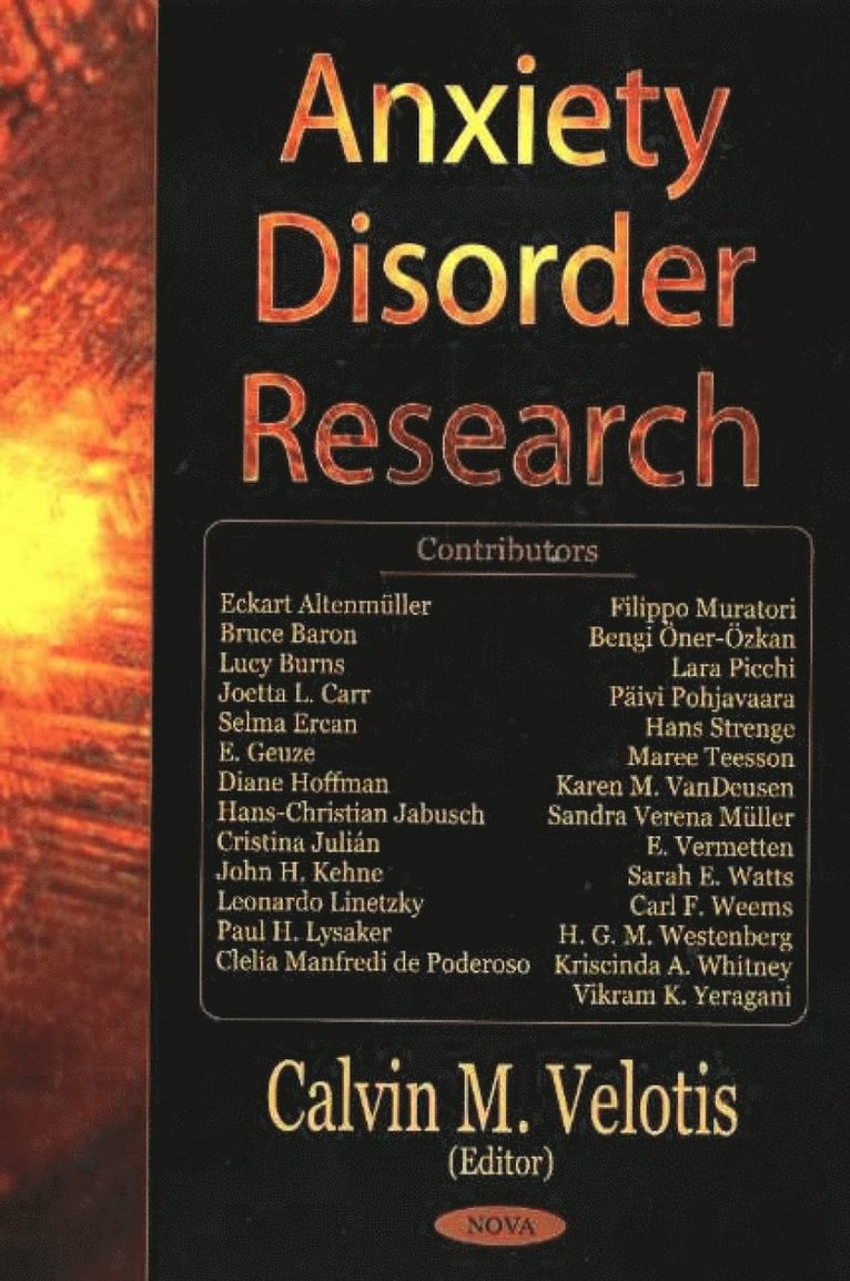 Anxiety Disorder Research